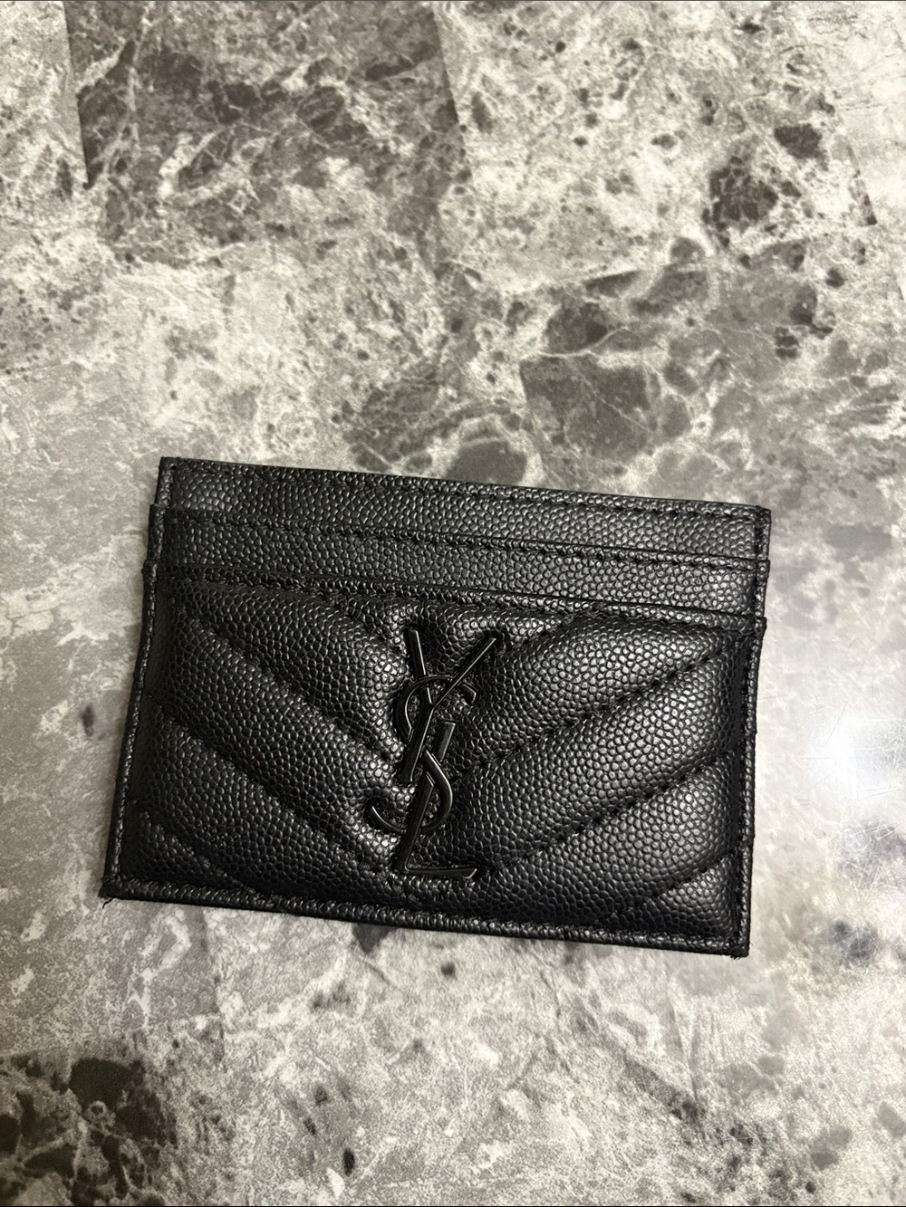 YSL black card holder